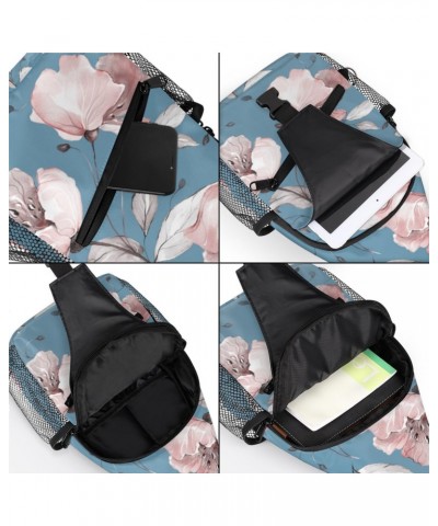 Blossom Sling Bag for Women Crossbody Backpack Purse Shoulder Casual Daypack Cross Body Bags for Travel Cycling Hiking $17.43...