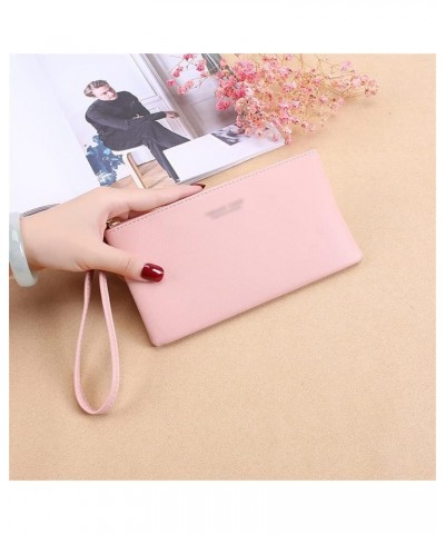 Zipper Ladies Long Wallet Coin Purse Wallet Fashion Clutch Bag Large Capacity Ladies Wallet (Color : A) C $39.39 Wallets