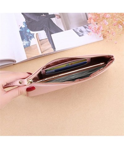 Zipper Ladies Long Wallet Coin Purse Wallet Fashion Clutch Bag Large Capacity Ladies Wallet (Color : A) C $39.39 Wallets