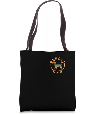 Father Beagle Dad Tee Protector Provider Disciplinarian Sarc Tote Bag $15.25 Totes