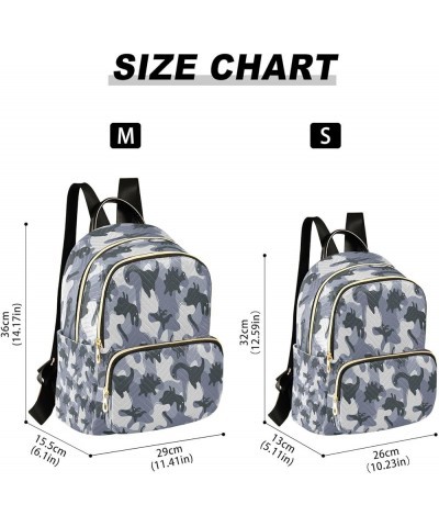 Camouflage Army Women Backpack Purse Ladies Fashion Shoulder Bag Daypack Travel Bag 7.5L Small $17.66 Backpacks