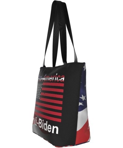 Pro America Anti Biden Fashion Shoulder Bag Large Capacity For Man Or Woman $18.75 Totes