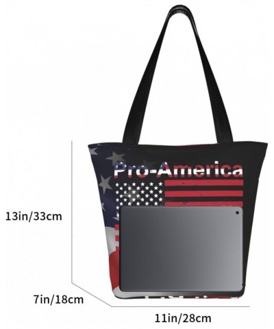 Pro America Anti Biden Fashion Shoulder Bag Large Capacity For Man Or Woman $18.75 Totes