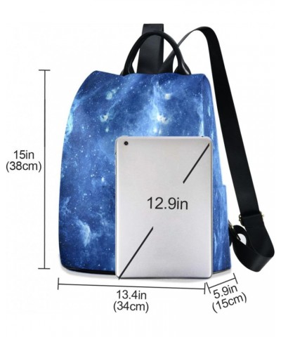 Deep Outer Space Galaxy Women Backpack Purse Anti-theft Casual Shoulder Bag Fashion Ladies Bags $24.35 Backpacks