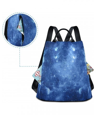 Deep Outer Space Galaxy Women Backpack Purse Anti-theft Casual Shoulder Bag Fashion Ladies Bags $24.35 Backpacks