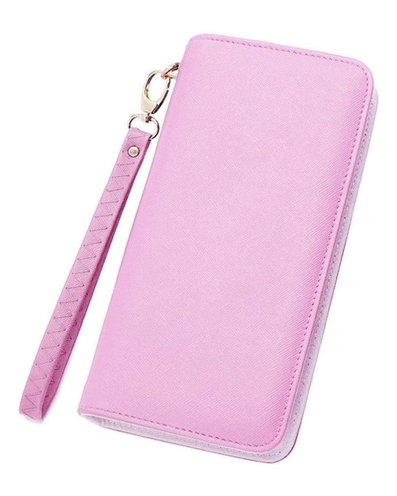 Quality Soft Leather Safe Purse Multi Credit Card, Women Clutch Wallet with Zip Pocket, Simple Multifunctional (3-Pack) D $43...