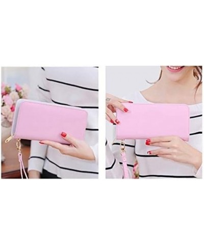 Quality Soft Leather Safe Purse Multi Credit Card, Women Clutch Wallet with Zip Pocket, Simple Multifunctional (3-Pack) D $43...