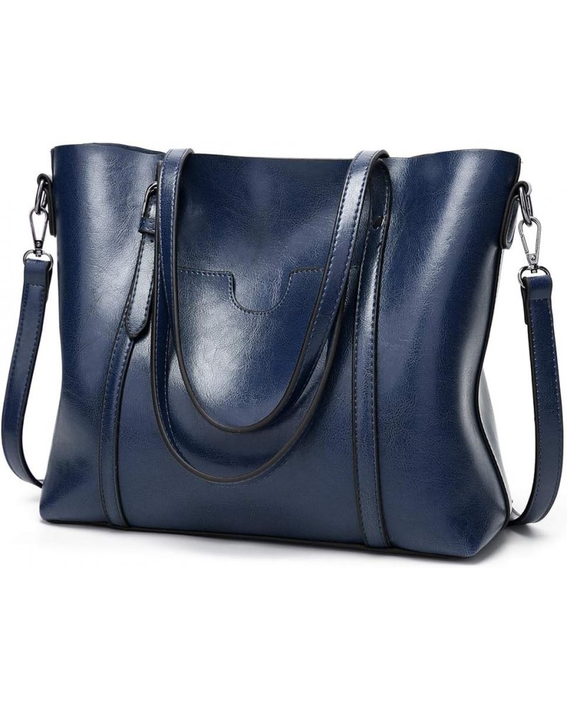 Women Top Handle Satchel Handbags Shoulder Bag Tote Purse Blue,Gray,Navy $19.19 Totes