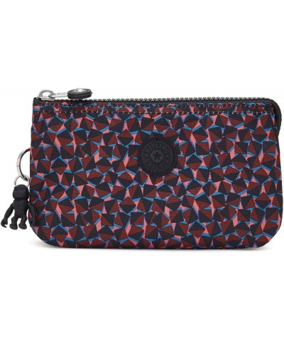 Creativity Large Pouch Brave Berry 360 7.25'' x 4.25'' x 1.5'' Happy Squares Print $29.51 Clutches