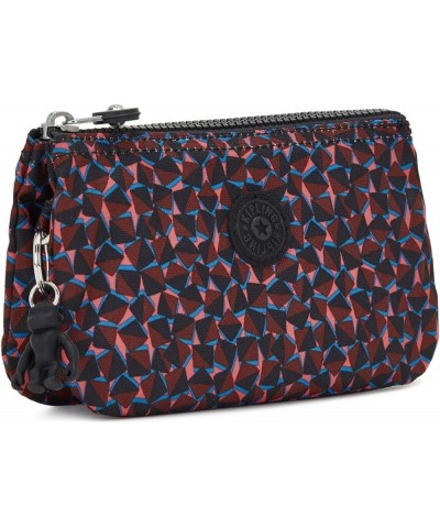 Creativity Large Pouch Brave Berry 360 7.25'' x 4.25'' x 1.5'' Happy Squares Print $29.51 Clutches