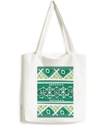 Green Hills Mexico Totems Ancient Civilization Tote Canvas Bag Shopping Satchel Casual Handbag $13.64 Totes