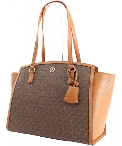 Chantal Large Top Zip Tote Brown/Acorn $125.91 Totes