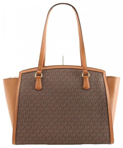 Chantal Large Top Zip Tote Brown/Acorn $125.91 Totes