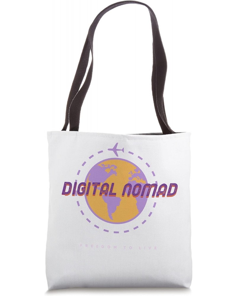 Digital Nomad Business Traveler Tote Bag $14.25 Totes