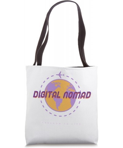 Digital Nomad Business Traveler Tote Bag $14.25 Totes