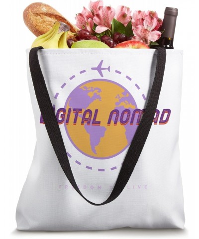 Digital Nomad Business Traveler Tote Bag $14.25 Totes