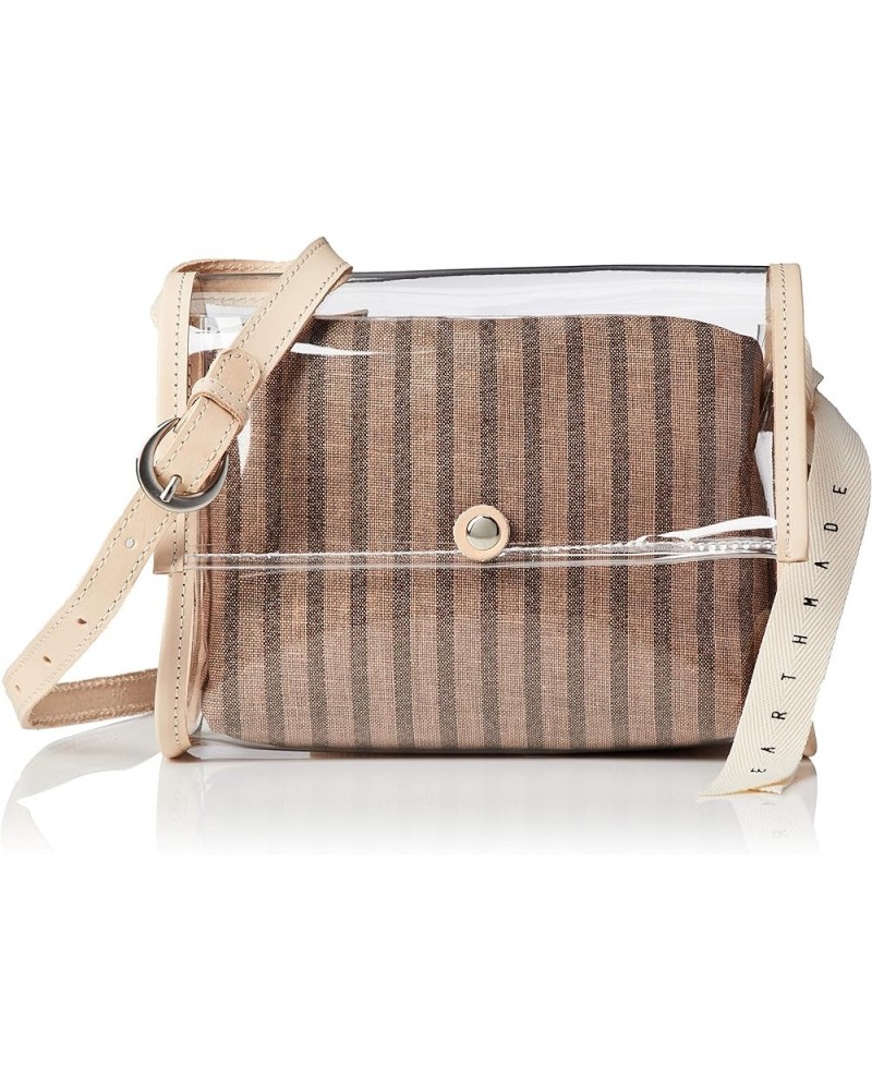 CLEARLEATHER Shoulder E5409 474000 Brown Striped $25.59 Shoulder Bags