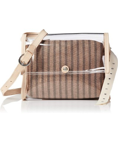 CLEARLEATHER Shoulder E5409 474000 Brown Striped $25.59 Shoulder Bags