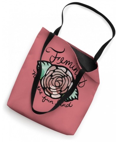 Feminist not the fun kind Tote Bag $14.00 Totes