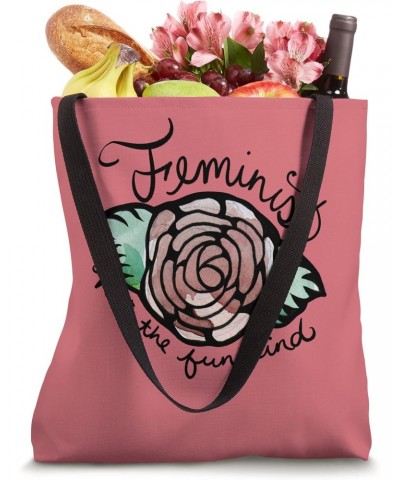 Feminist not the fun kind Tote Bag $14.00 Totes