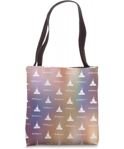 Walt World 50th Anniversary Castle Rainbow Tote Bag $10.80 Totes