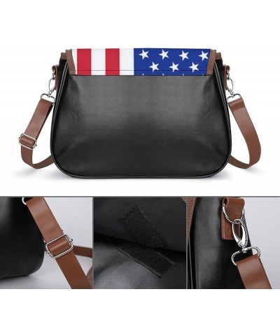 Women's PU Leather Flap Crossbody Purse Handbag Crossbody Shoulder Bag for Travel Outdoor Pattern (470) $22.95 Shoulder Bags