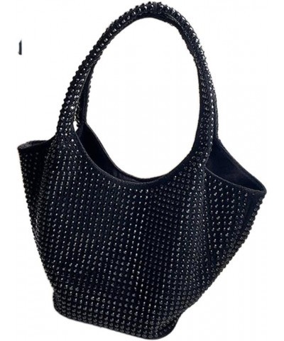 Studded Shoulder Bag Bags for Women, Trendy Bucket Bag Large Capacity Handbags, Fashion Tote Bag Heise $34.39 Totes