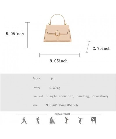 Women's bag, crossbody bag, women's small bag, shoulder bag, small square bag Deep-beige $20.48 Crossbody Bags