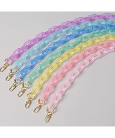 Acrylic Chain Bag Accessory Detachable Parts Candy Cute Matte Strap Women Acrylic Shoulder Handbag Purse Replacement Chain St...