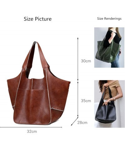 Women Oversize Weekender Leather Handbags,Oversize Designer Pu Bucket Tote,Hobo Bag Shoulder Bag,for Casual,Shopping,Working....