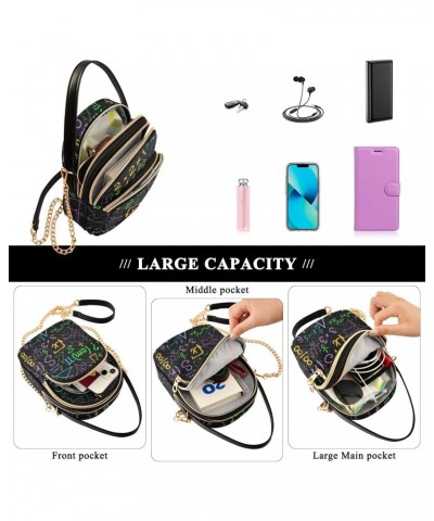 Small Crossbody Bags for Women Trendy Science Chemistry Laboratory 2 Travel Sling Bag Women's Crossbody Handbags Satchel Bags...