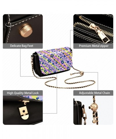 Crossbody Bags for Women Trendy Women's Black Shoulder Bag Small PU Leather Flap Cross Body Bag Handbags Pattern23 $18.85 Cro...