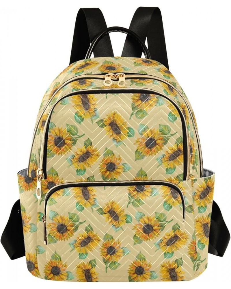 Sunflower Women's Backpack Wallet Casual Small Backpack Fashion Women's Travel Bag School Backpack Color052 Medium $16.73 Bac...