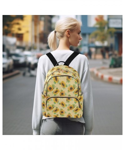 Sunflower Women's Backpack Wallet Casual Small Backpack Fashion Women's Travel Bag School Backpack Color052 Medium $16.73 Bac...