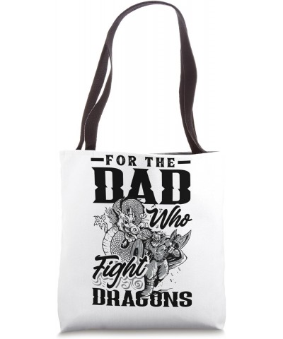 Norse Dad Legendary Viking Father's Day Valiant Tote Bag $13.74 Totes