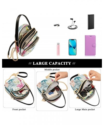 Quilted Crossbody Bags for Women,3434-flower Women's Crossbody Handbags Small Travel Purses Phone Bag $11.21 Crossbody Bags