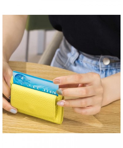 Mini Wallet for Women, Unisex Anti-Credit Card Fraud Folding Mini Wallet, Women's Foldable Short Wallet Orange $8.43 Wallets