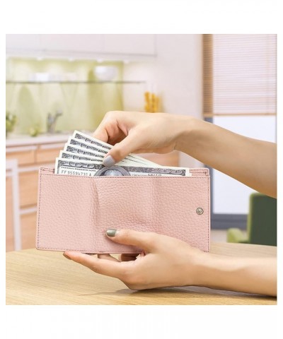 Mini Wallet for Women, Unisex Anti-Credit Card Fraud Folding Mini Wallet, Women's Foldable Short Wallet Orange $8.43 Wallets