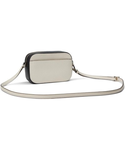 Ava Colorblocked Pebbled Leather Crossbody Parchment Multi $100.19 Crossbody Bags