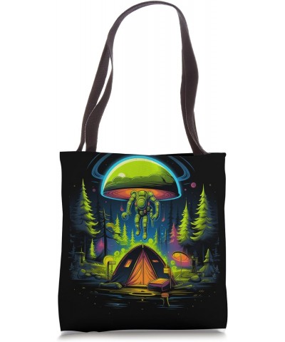 Camping UFO Gear Alien Abduction Tote Bag $9.26 Totes