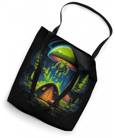 Camping UFO Gear Alien Abduction Tote Bag $9.26 Totes