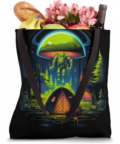 Camping UFO Gear Alien Abduction Tote Bag $9.26 Totes