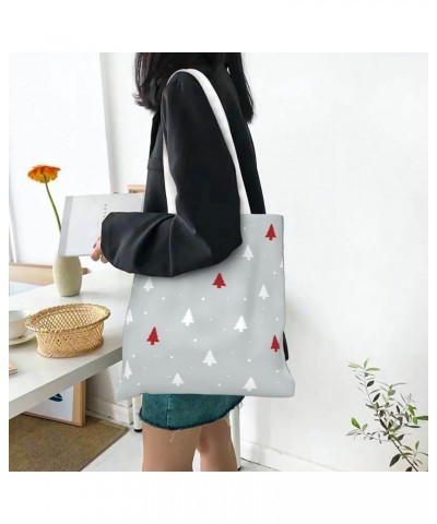 Merry Christmas Single Shoulder Fashion Canvas Tote Shopping Bags Handbags For Men And Women Merry Christmas29 $10.13 Totes