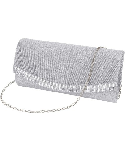 Evening Clutch Handbag Women Fashion Crossbody Shoulder Bag Chain Purse V-charming $14.74 Evening Bags