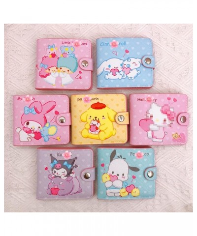 Anime Wallet Cute Purse Men Women Wallet Girls Leather Wallet Cartoon Wallet Anime Merch (daergou bai Wallet)… Shuangzixing X...