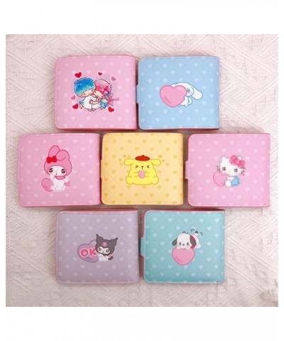 Anime Wallet Cute Purse Men Women Wallet Girls Leather Wallet Cartoon Wallet Anime Merch (daergou bai Wallet)… Shuangzixing X...