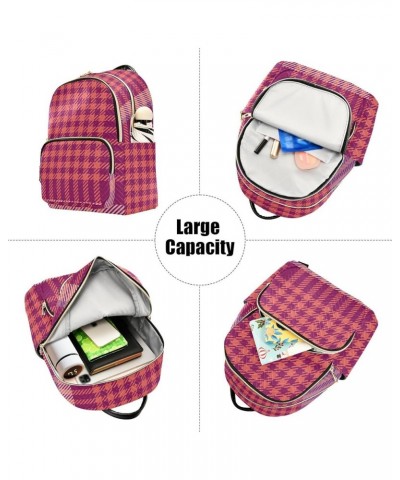 Red Green Square Women's Backpack Wallet Casual Small Backpack Fashion Women's Travel Bag School Backpack Color260 Small $19....