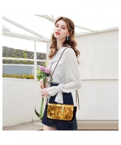 Crossbody Bags for Women Trendy Women's Black Shoulder Bag Small PU Leather Flap Cross Body Bag Handbags Pattern1 $20.49 Cros...