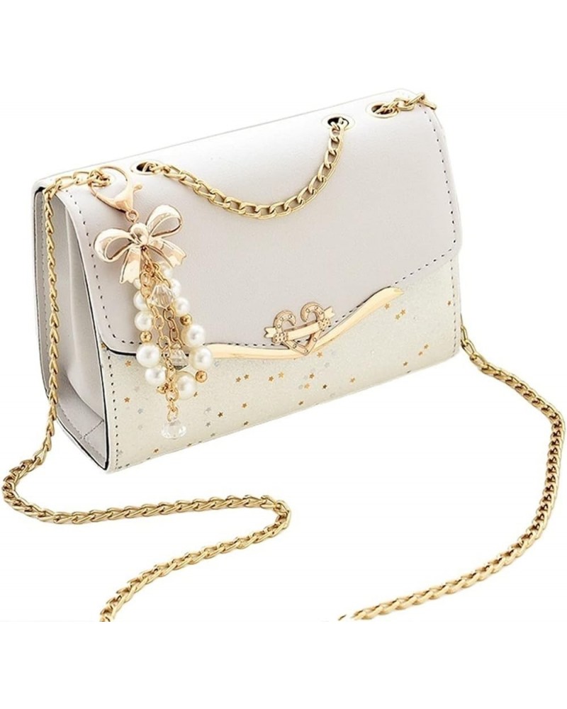 Small Crossbody Shoulder Bag For Women,Cellphone Bags Card Holder Wallet Purse And Handbags White $20.64 Shoulder Bags