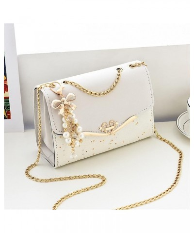 Small Crossbody Shoulder Bag For Women,Cellphone Bags Card Holder Wallet Purse And Handbags White $20.64 Shoulder Bags